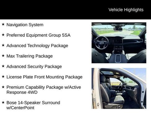 Certified 2024 GMC Yukon XL Denali w/ Max Trailering Package AWD/4WD image 12