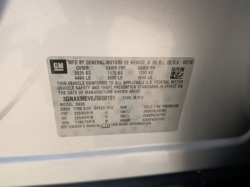 Used 2018 Chevrolet Equinox Premier FWD image 38