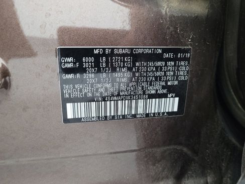 Used 2019 Subaru Ascent Limited w/ Popular Package #3 image 33