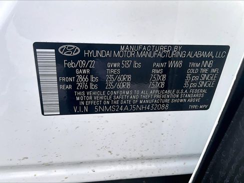 Used 2022 Hyundai Santa Fe SEL image 32