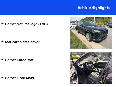 Used 2021 Toyota RAV4 LE w/ Carpet Mat Package (TMS) image 4