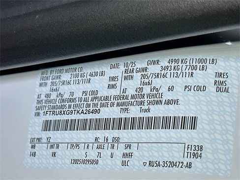 New 2026 Ford Transit 350 148 High Roof Extended DRW image 11