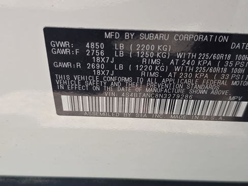 Used 2022 Subaru Outback Limited AWD/4WD image 35