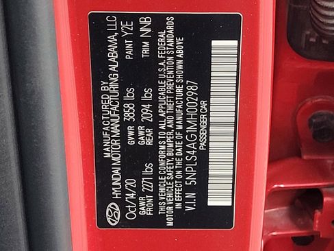 Used 2021 Hyundai Elantra SEL w/ Convenience Package FWD image 33