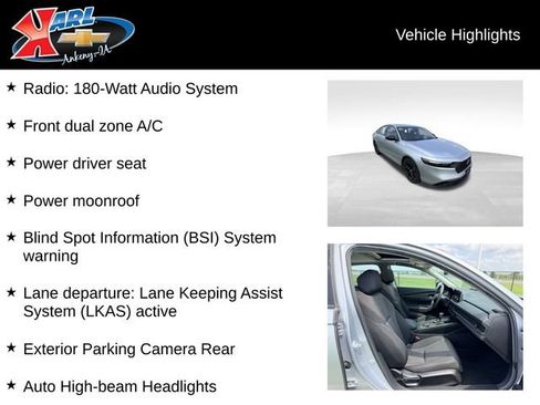 Used 2025 Honda Accord SE image 2