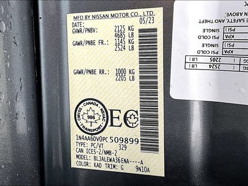 Used 2023 Nissan Maxima SL FWD image 21