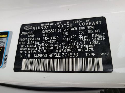 Used 2021 Hyundai Palisade SEL w/ Premium Package AWD/4WD image 33
