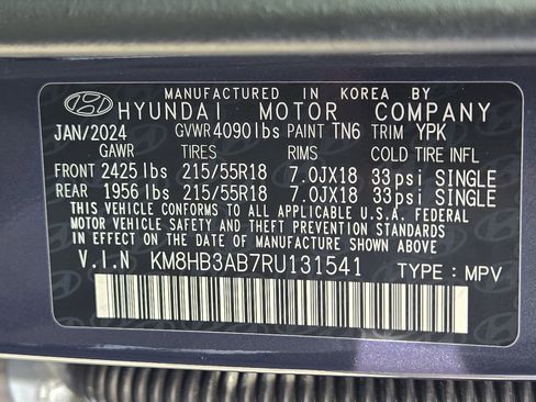 Used 2024 Hyundai Kona SEL image 31