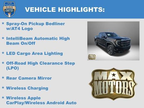 Used 2024 GMC Sierra 1500 AT4 w/ Technology Package image 17