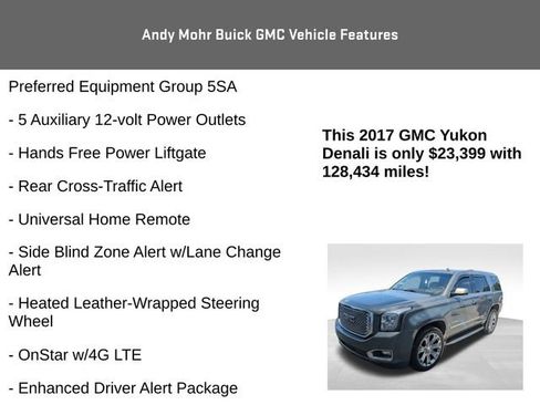 Used 2017 GMC Yukon Denali AWD/4WD image 12