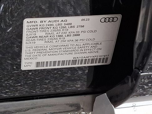 Used 2023 Audi Q5 2.0T Premium w/ Convenience Package AWD/4WD image 27