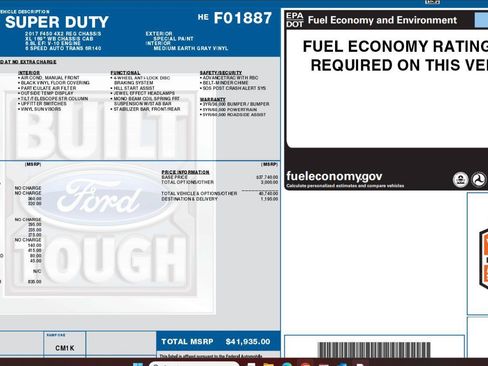Used 2017 Ford F450 XL RWD image 4
