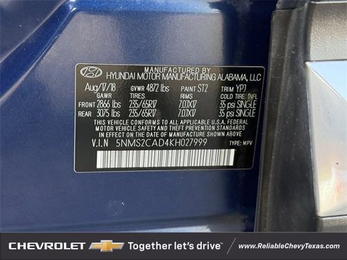 Used 2019 Hyundai Santa Fe SE image 34