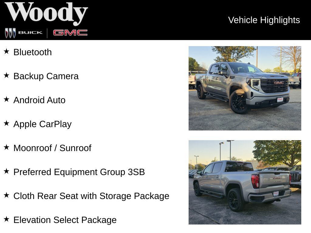 New 2026 GMC Sierra 1500 Elevation w/ Elevation Premium Package AWD/4WD image 3