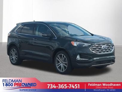 Used 2022 Ford Edge Titanium w/ Class II Trailer Tow Package