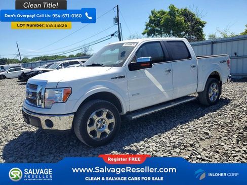 Used 2011 Ford F150 Lariat w/ Lariat Chrome Pkg AWD/4WD image 1