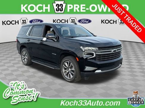 Used 2021 Chevrolet Tahoe LT w/ Luxury Package AWD/4WD image 1