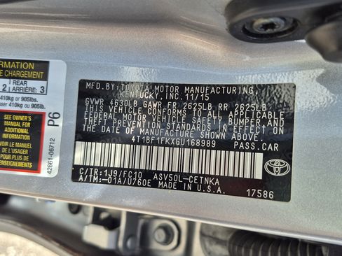 Used 2016 Toyota Camry LE FWD image 29