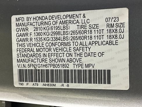 Used 2023 Honda Pilot TrailSport image 31