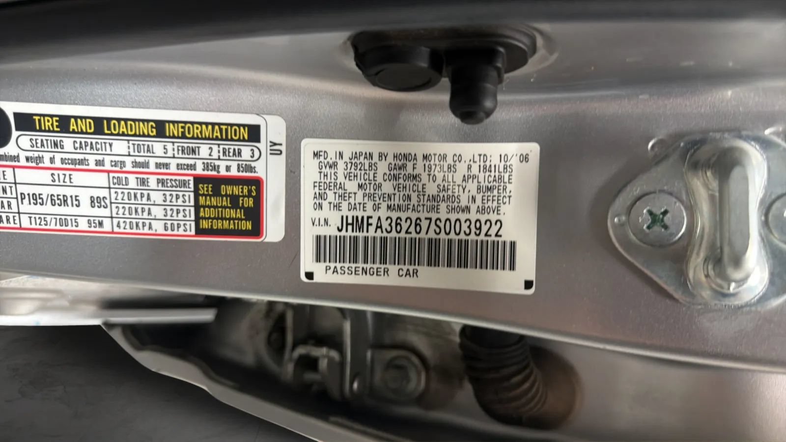 Used 2007 Honda Civic Hybrid Sedan image 27
