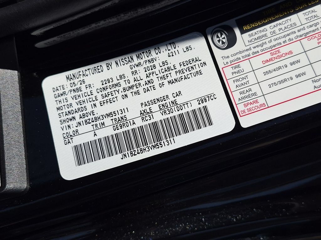 New 2027 Nissan Z Performance RWD image 38