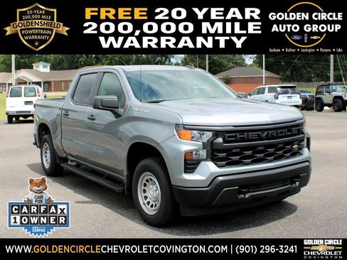 Used 2025 Chevrolet Silverado 1500 W/T w/ WT Value Package AWD/4WD image 1