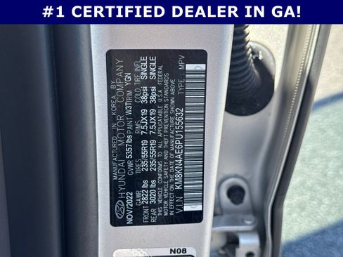 Certified 2023 Hyundai Ioniq 5 SEL w/ Cargo Package image 34