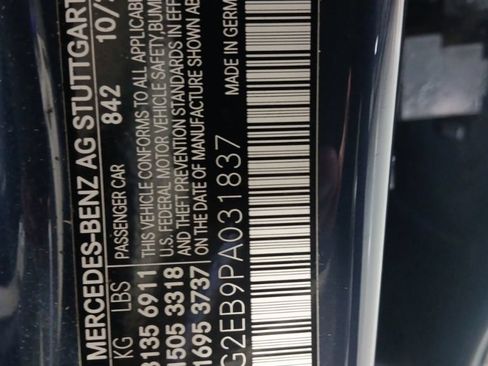 Used 2023 Mercedes-Benz EQS 450+ 4MATIC Sedan image 3