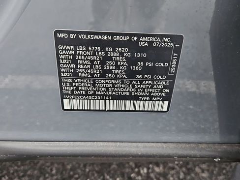 Used 2025 Volkswagen Atlas Cross Sport SEL Premium R-Line image 13