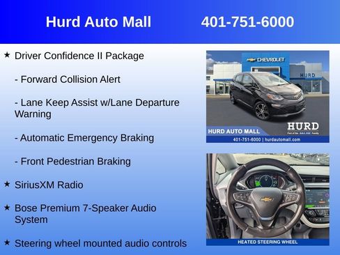 Used 2020 Chevrolet Bolt Premier w/ Infotainment Package image 12