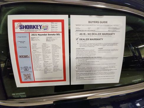 Used 2021 Hyundai Sonata SEL w/ Preferred Accessory Package image 36