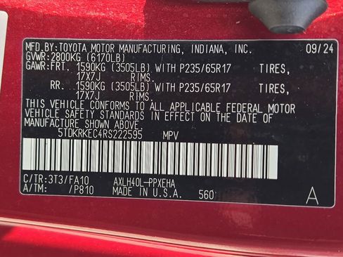 Used 2024 Toyota Sienna LE image 35