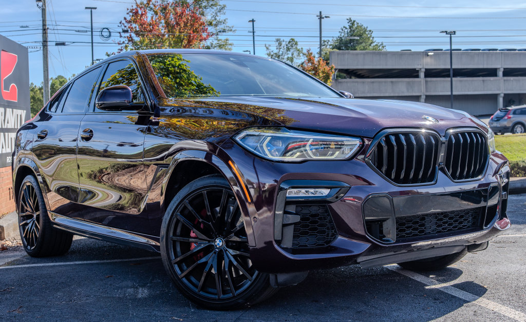 Used 2021 BMW X6 M50i w/ Executive Package AWD/4WD image 3