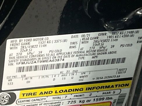 Used 2021 Ford Expedition Limited image 35