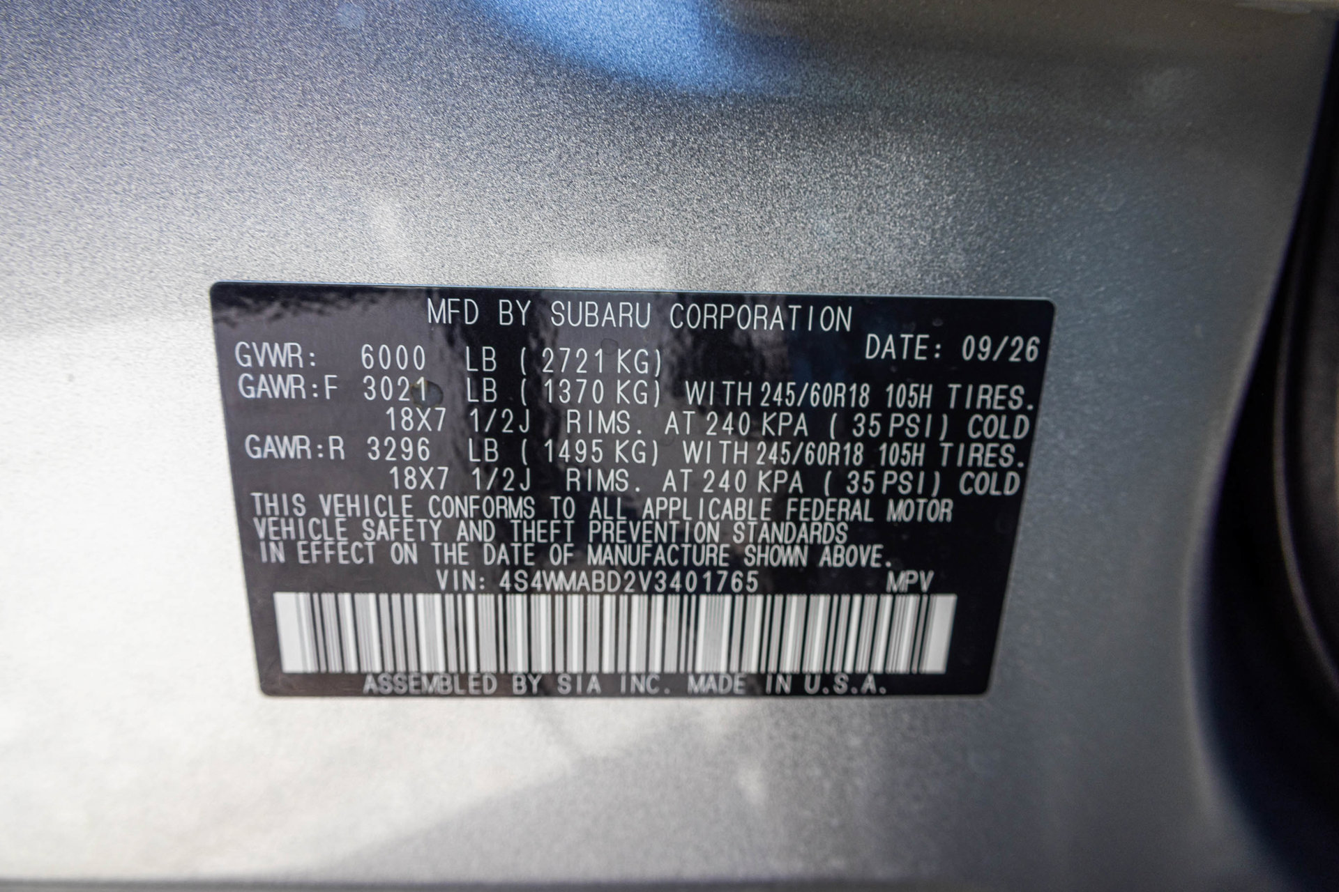 New 2027 Subaru Ascent Premium AWD/4WD image 47