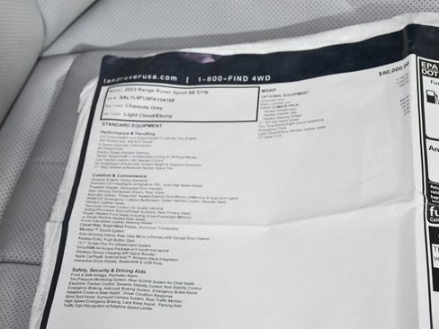 Used 2023 Land Rover Range Rover Sport SE Dynamic image 65