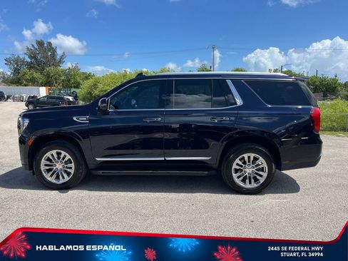 Used 2021 GMC Yukon SLT w/ SLT Luxury Plus Package RWD image 4