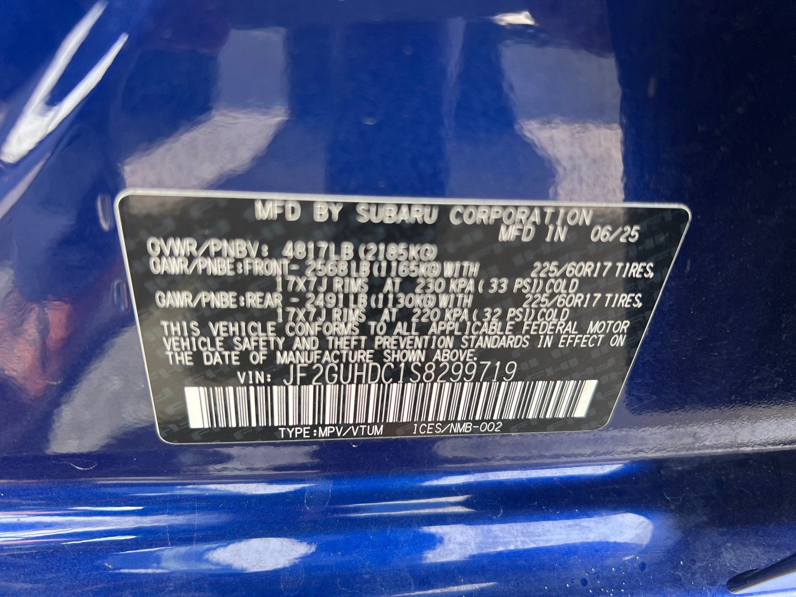 Used 2025 Subaru Crosstrek 2.5i Premium AWD/4WD image 16