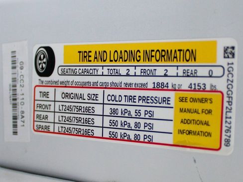 Used 2020 Chevrolet Express 3500 w/ Driver Convenience Package image 43