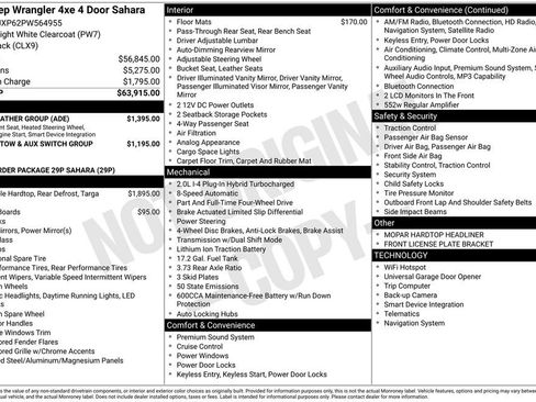 Used 2023 Jeep Wrangler Unlimited Sahara w/ Cold Weather Group image 35