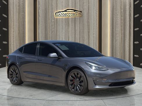 Used 2022 Tesla Model 3 Performance AWD/4WD image 1