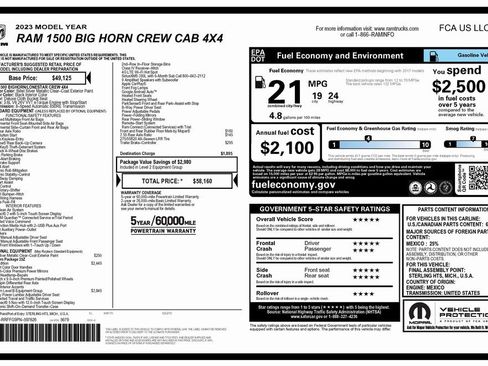 Used 2023 RAM 1500 Big Horn image 4