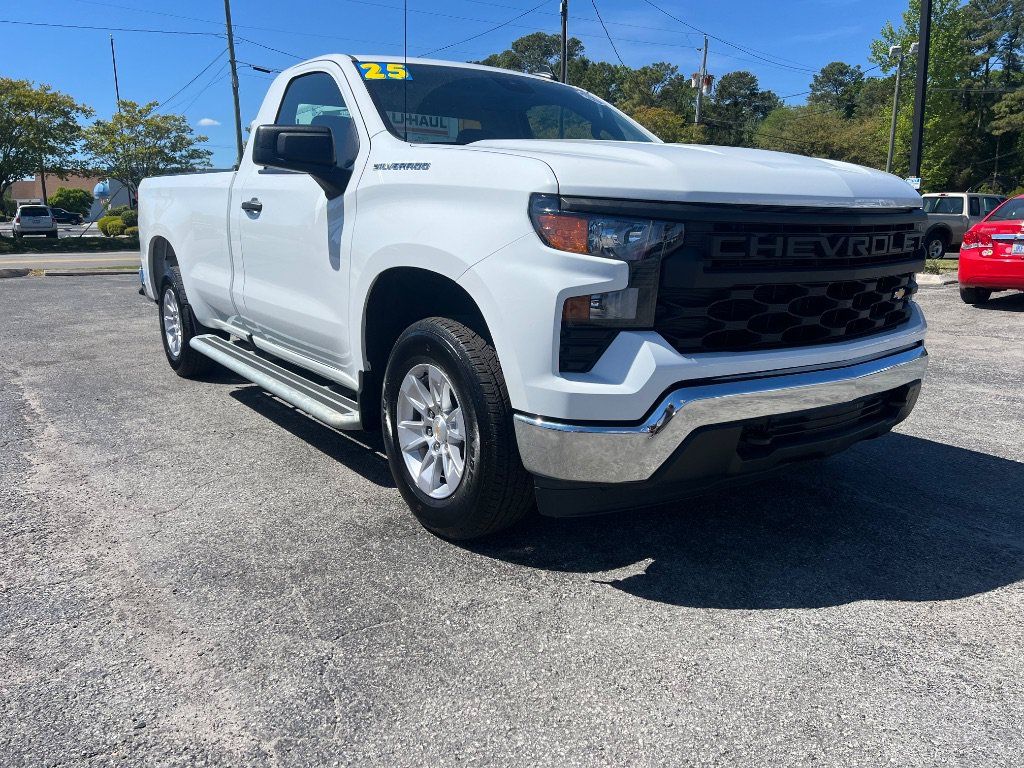 Used 2025 Chevrolet Silverado 1500 W/T RWD image 1