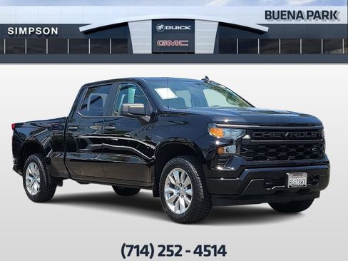 Used 2024 Chevrolet Silverado 1500 Custom w/ LPO, Dark Essentials Package AWD/4WD image 1