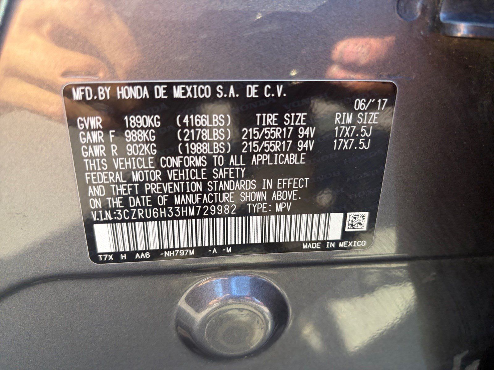 Used 2017 Honda HR-V LX image 32
