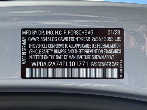 Certified 2023 Porsche Panamera Platinum Edition RWD image 36