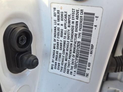 Used 2016 Honda Civic Touring image 20