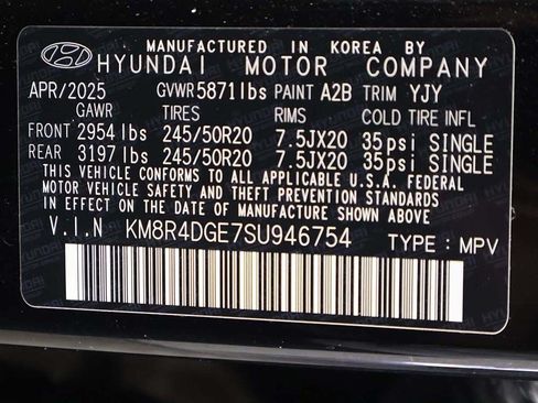 Used 2025 Hyundai Palisade SEL AWD/4WD image 52