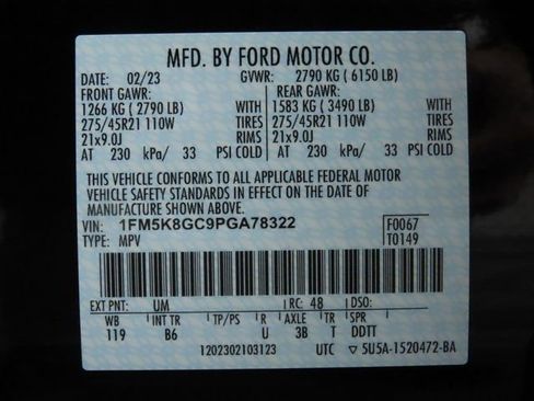 Used 2023 Ford Explorer ST w/ Equipment Group 401A image 36