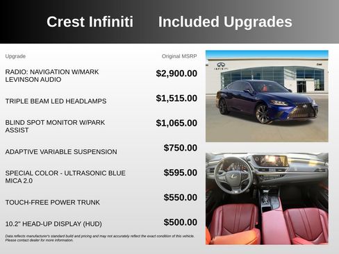 Used 2020 Lexus ES 350 F Sport FWD image 5